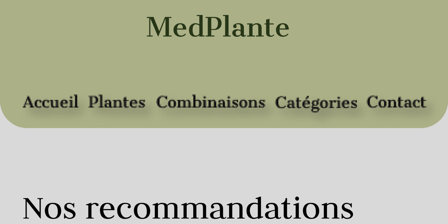 MedPlante Aperçu