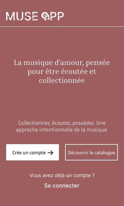 MuseApp Concepte