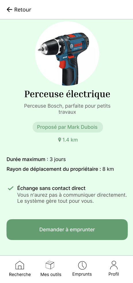 Voisin solidaire realisation